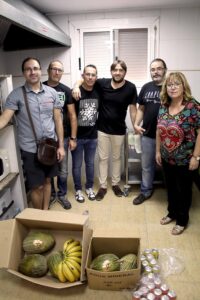 120916 Donación alimentos Caminant Per Onda Ayuntamiento Onda