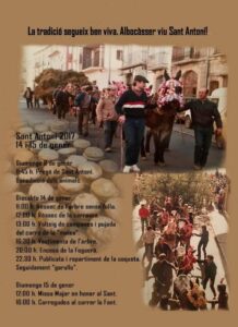 CARTELL SANT ANTONI ALBOCASSER