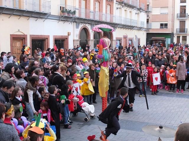 Carnaval escolar con Xarxa Teatre. 13/02/2015. AYUNTAMIENTO DE NULES