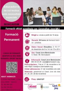 Educador necessitats especials - formació permanent Benicàssim (1)