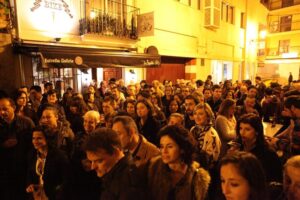 asistentes a la presentación