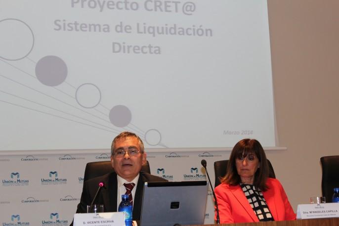 Jornada celebrada en Unión de Mutuas sobre el Sistema Cret@.