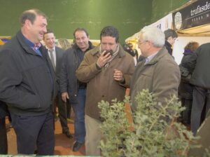 Moliner, en la Feria de la Trufa