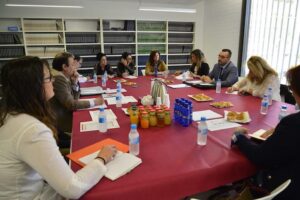 Reunión treball educació benlloch mañas