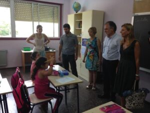 Enric Porcar i Amparo Marco Visita colegio guitarrista tárrega 3 (1)