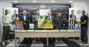 Las dos partes firmantes del convenio han estado presentes en la sala de prensa de Castalia. FOTO: CD CASTELLÓN