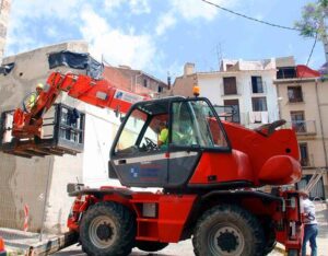 Inicio de las obras.