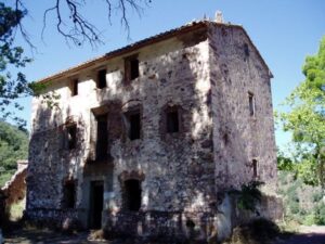 Masía de la Mosquera, en el Parque Natural de la Sierra de Espadán.