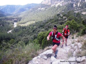 La dureza de la carrera es  grande durante casi todo el recorrido.