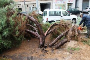 Lluvias en Vila-real.