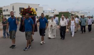 procesión de la Virgen del Carmen Oropesa