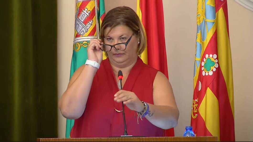 Patricia Puerta Pleno del ayuntamiento y crítica al control de VOx sobre el PP