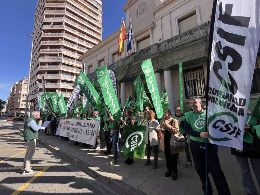 csif, protesta, gobierno, modelo, mutualismo, administrativo