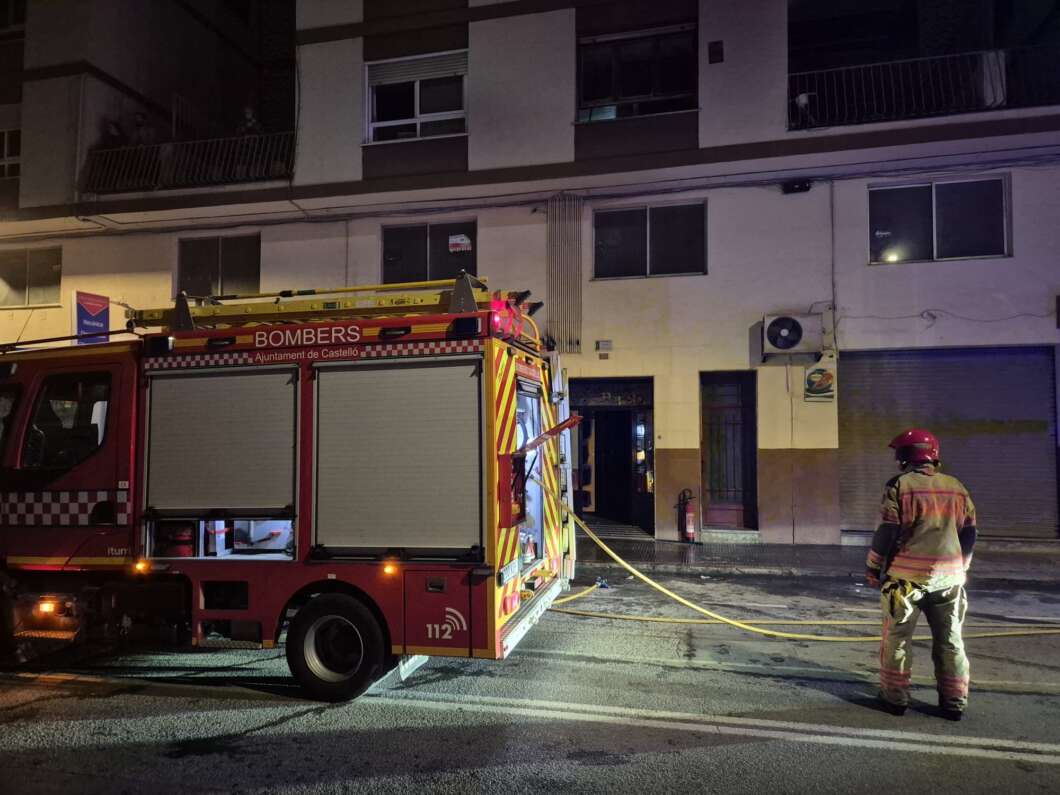 Incendio en castellón con 7 personas atendidas