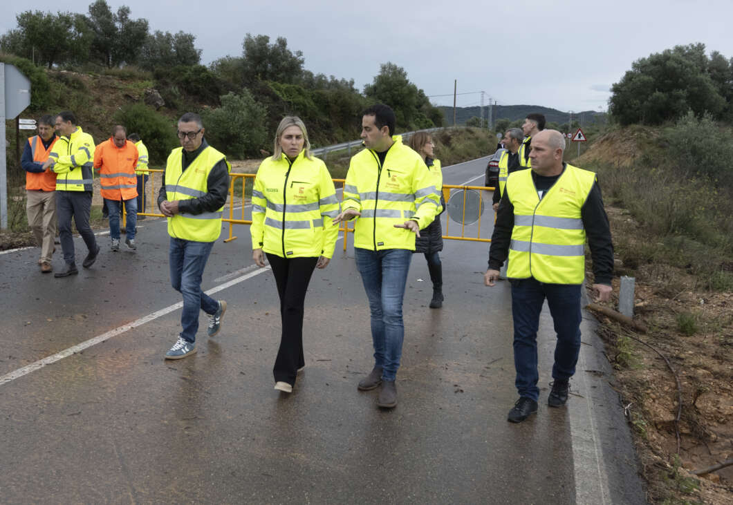 Daños por las lluvias torrenciales en el interior de Castellón