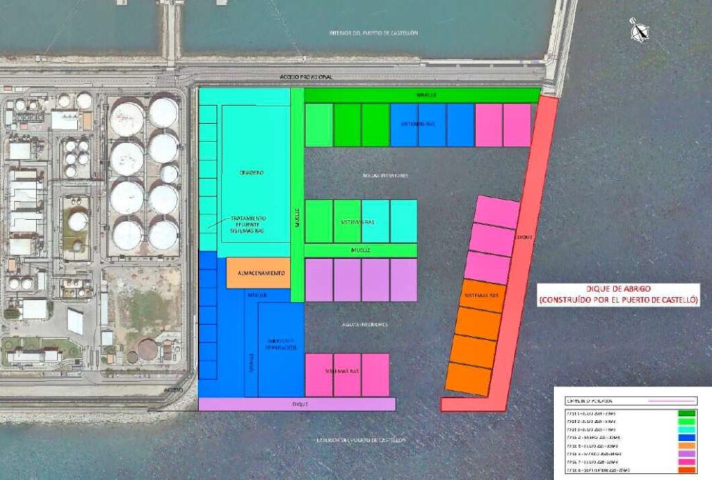 Propuestas para instalación de cría de atún rojo en Puerto de Castellón