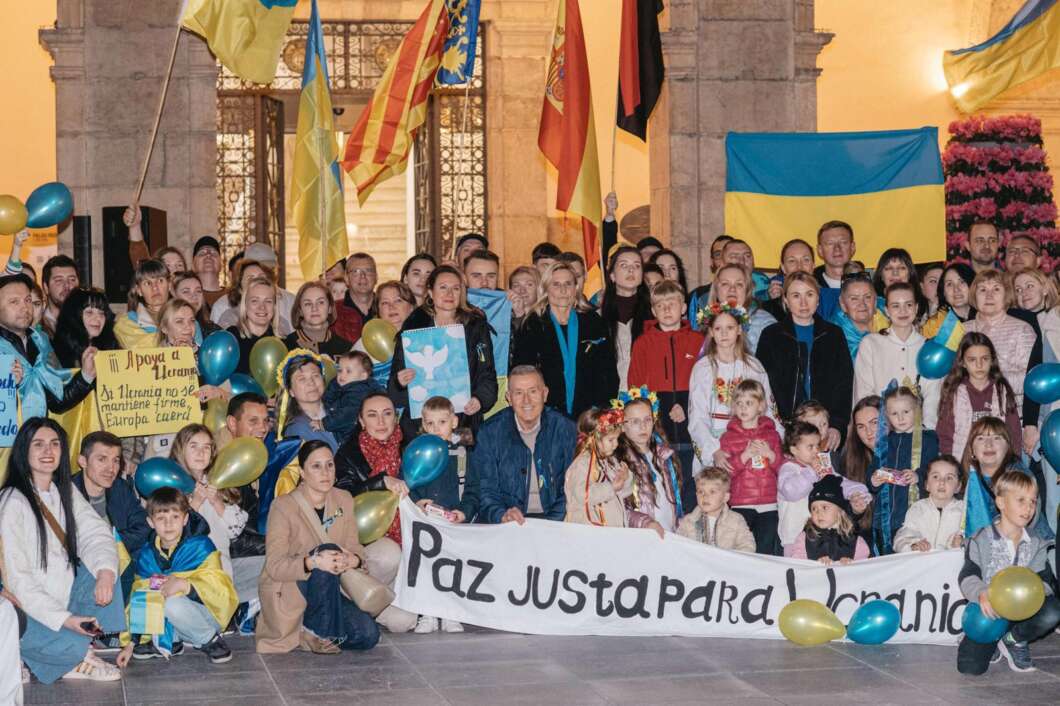 Manifestación por el pueblo ucraniano y por la paz con Ucrania 2025