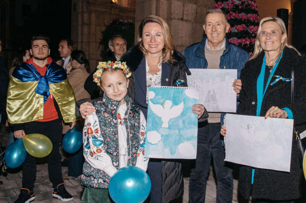 Manifestación por el pueblo ucraniano y por la paz con Ucrania 2025