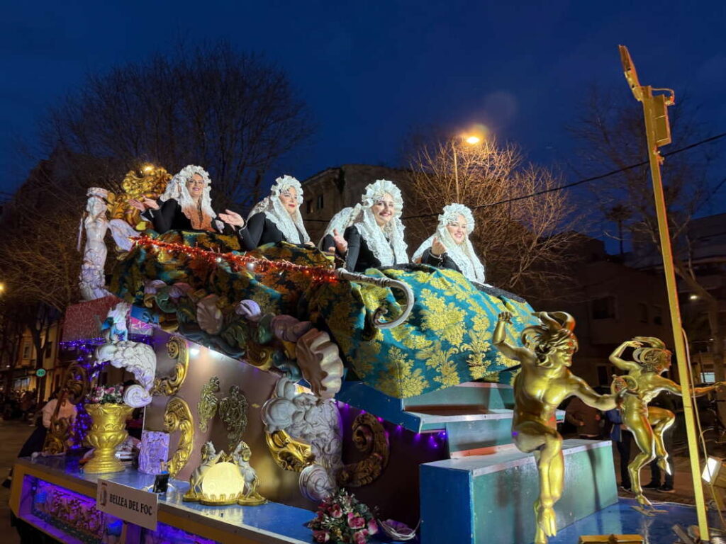 Belleas del Foc de Alicante.  Pregó Magdalena 2025