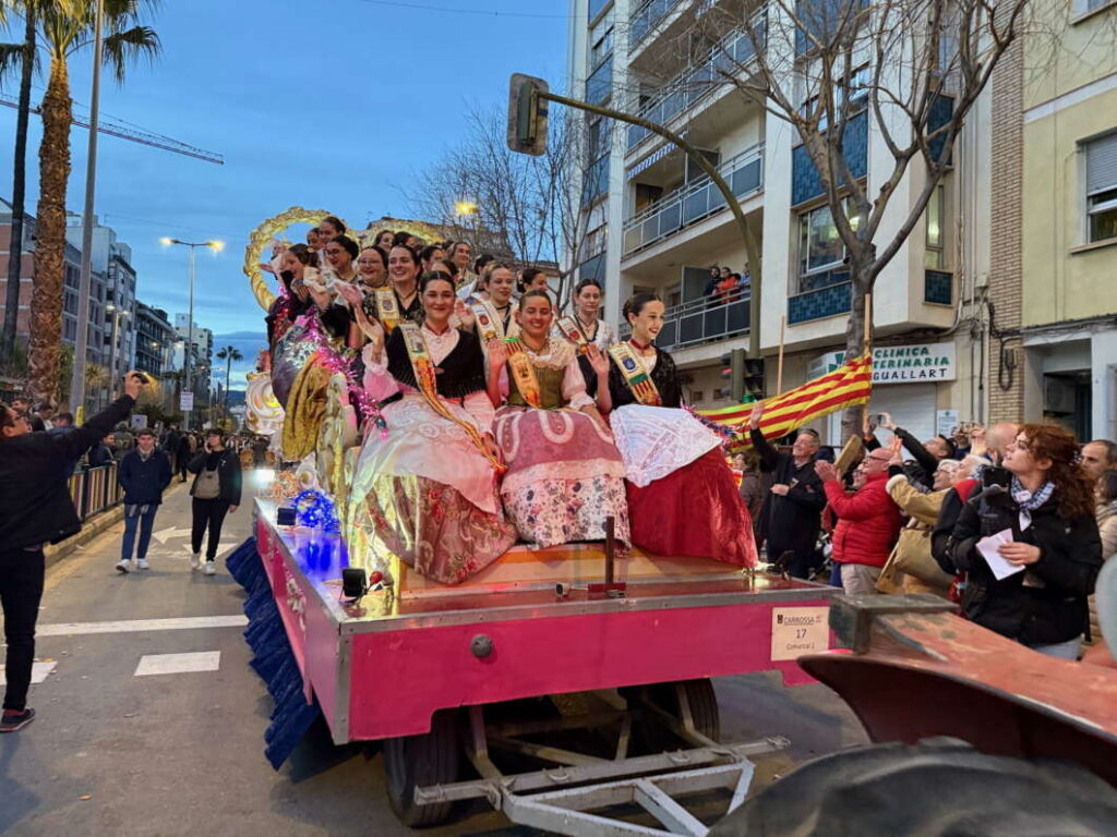 carroza comarcal. Magdalena 2025