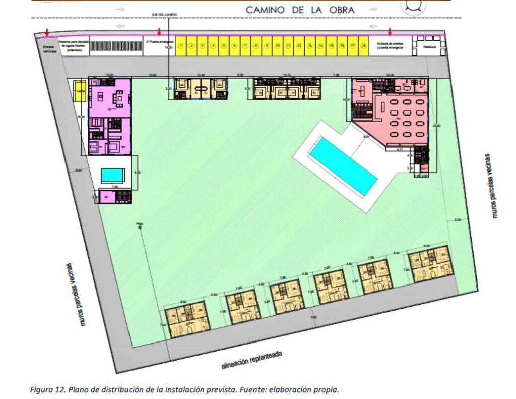 Diseño propuesto para para un apartahotel en la Marjalería de Castellón 2025