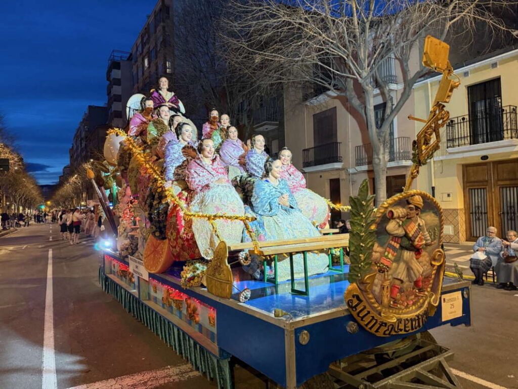 Falleras de Valencia.  Pregó Magdalena 2025