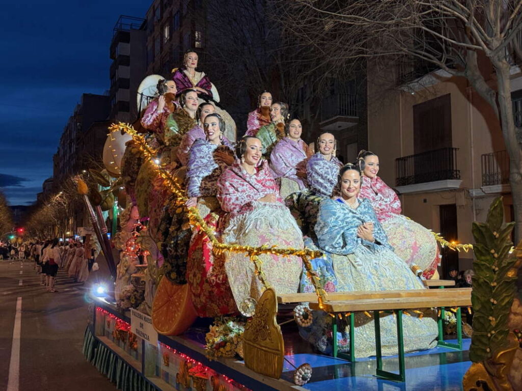 Falleras de Valencia.  Pregó Magdalena 2025