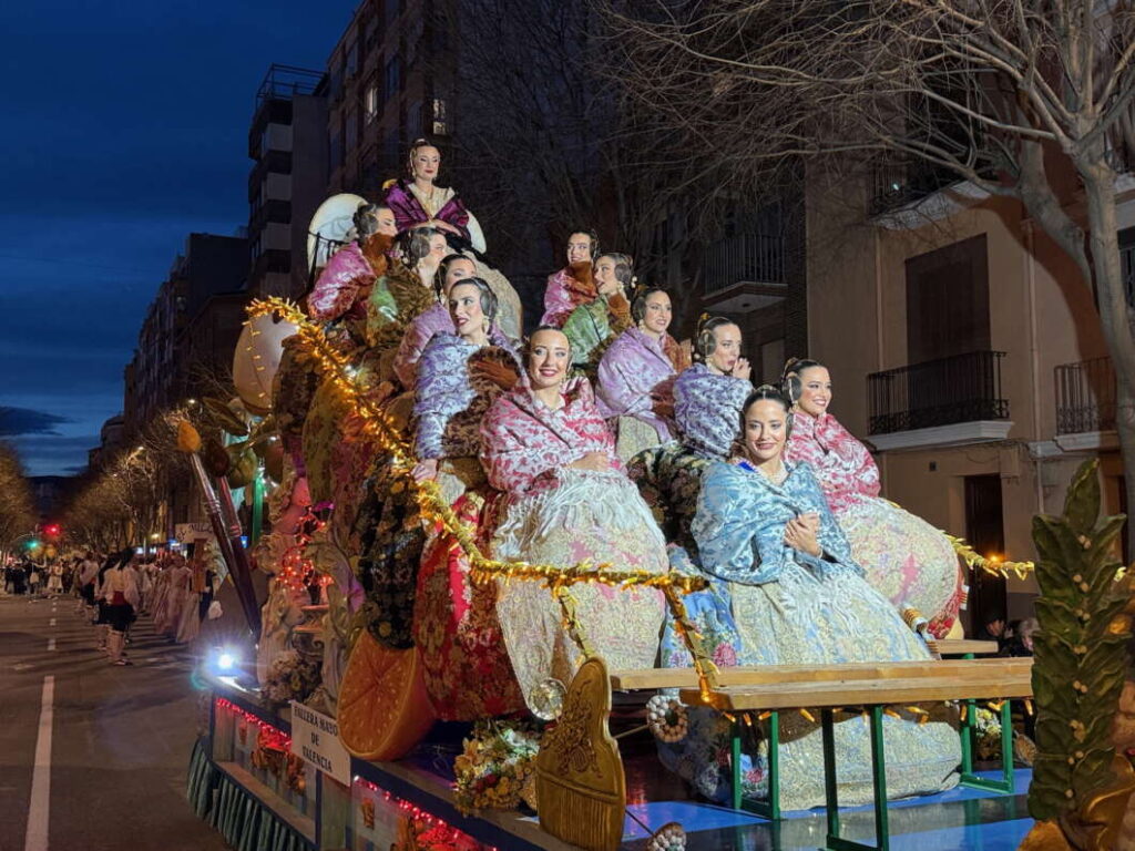 Falleras de Valencia.  Pregó Magdalena 2025