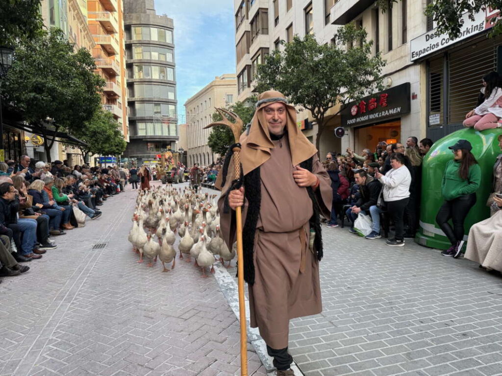 El pastor con las ocas. Judíos de l'aljama. Historia Fundacional. Pregó Magdalena 2025