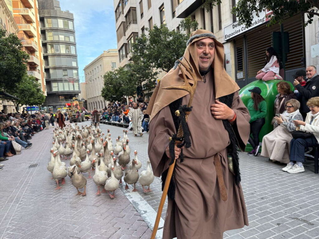 El pastor con las ocas. Judíos de l'aljama. Historia Fundacional. Pregó Magdalena 2025