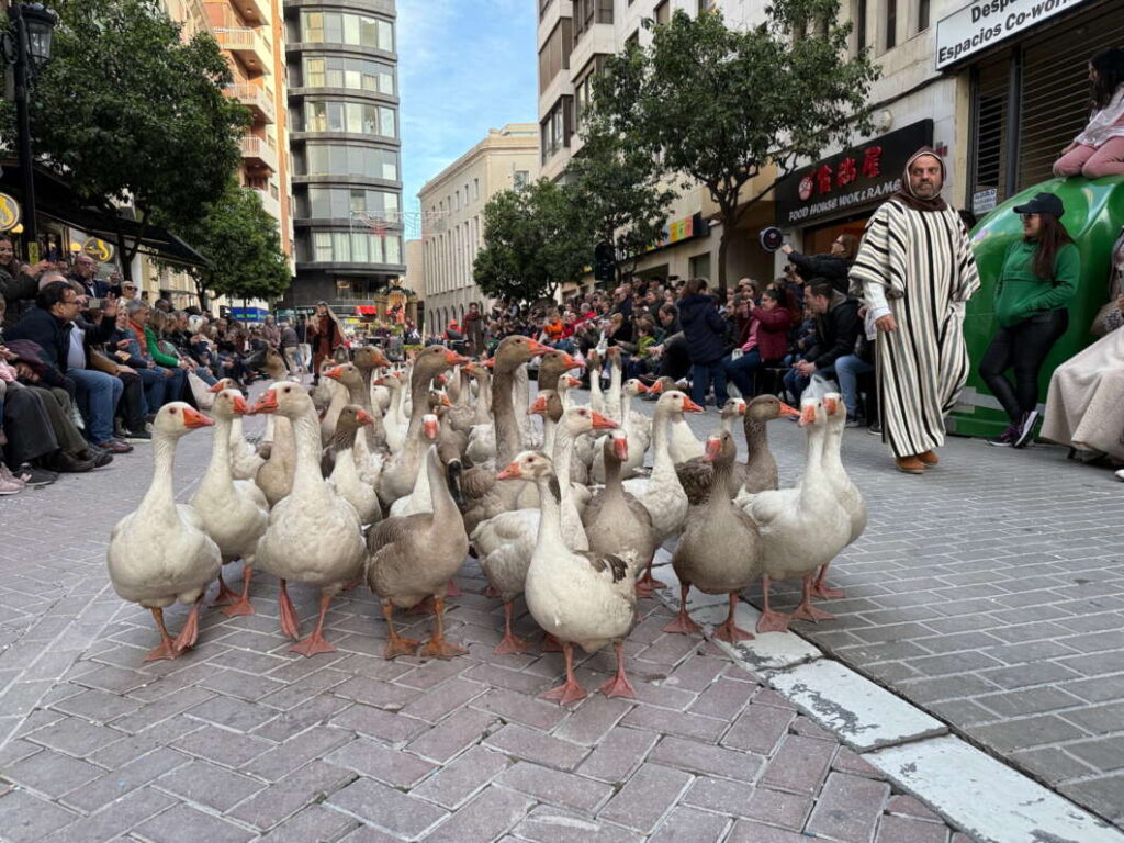 El pastor con las ocas. Judíos de l'aljama. Historia Fundacional. Pregó Magdalena 2025