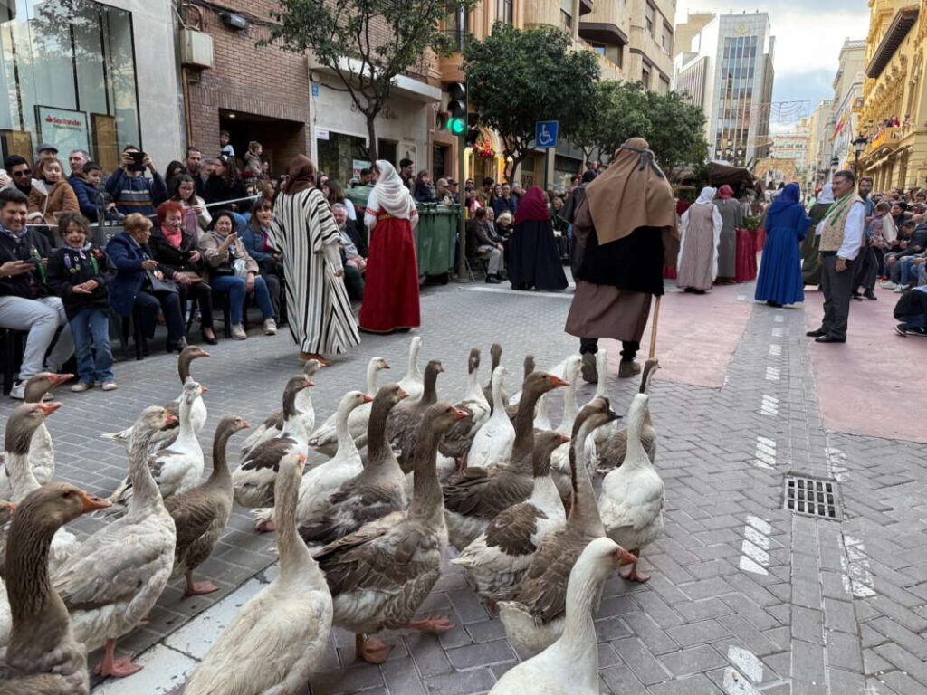 El pastor con las ocas. Judíos de l'aljama. Historia Fundacional. Pregó Magdalena 2025