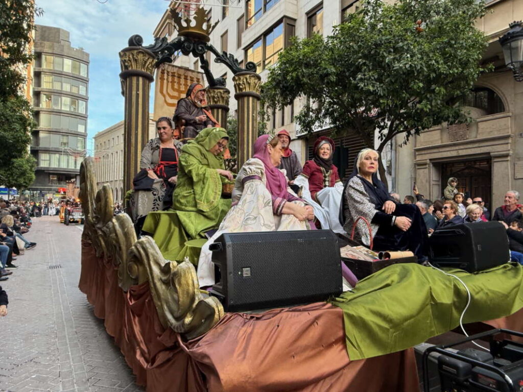 Carroza. Judíos de l'aljama. Historia Fundacional. Pregó Magdalena 2025