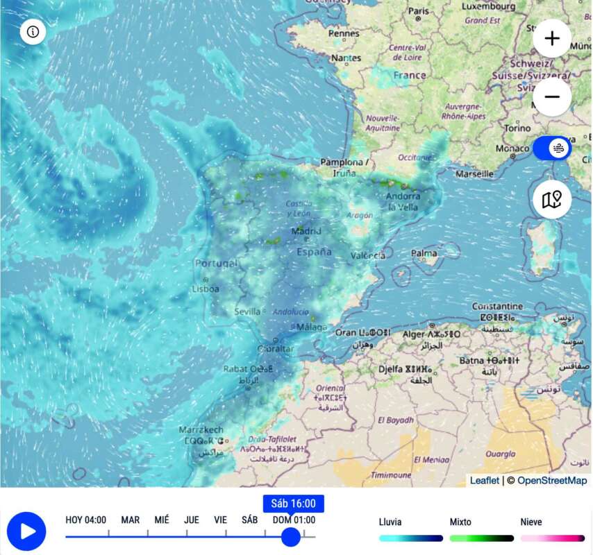 Previsiones meteorológicas de lluvia eltiempo.es 080325