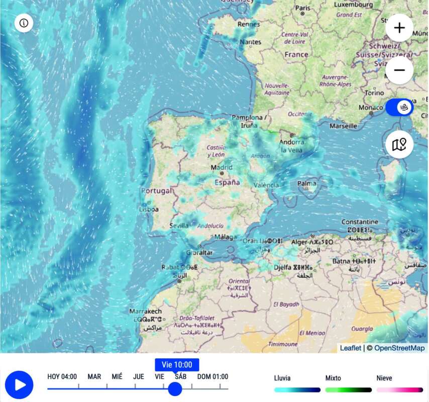 Previsiones meteorológicas de lluvia eltiempo.es 080325