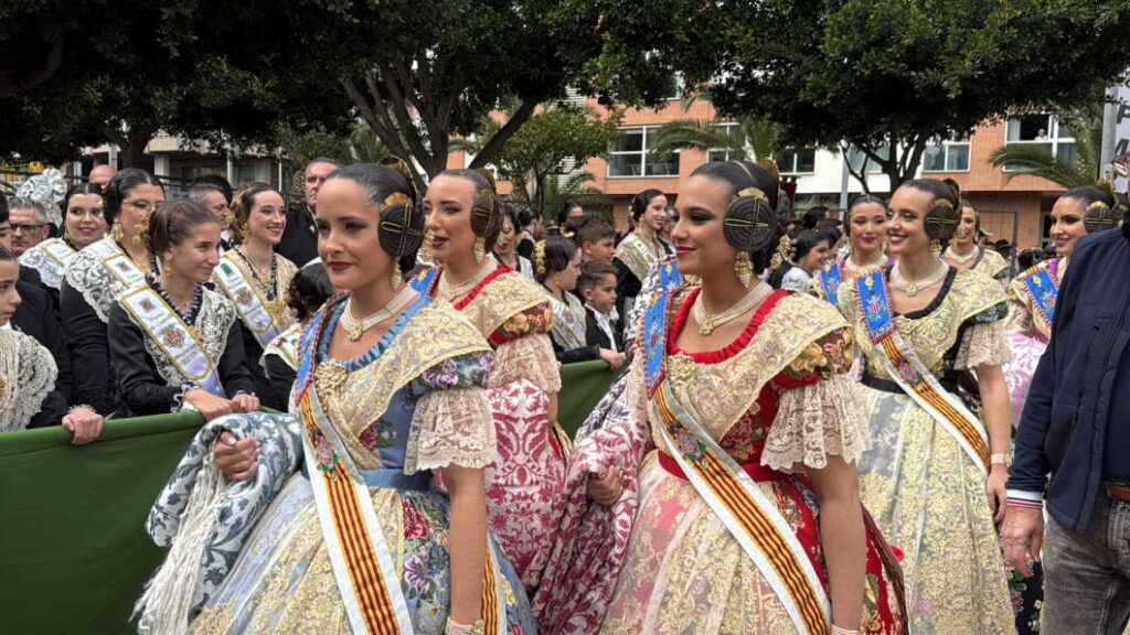 Falleras de Valencia. Mascletà Pibierzo 220325. Magdalena 2025