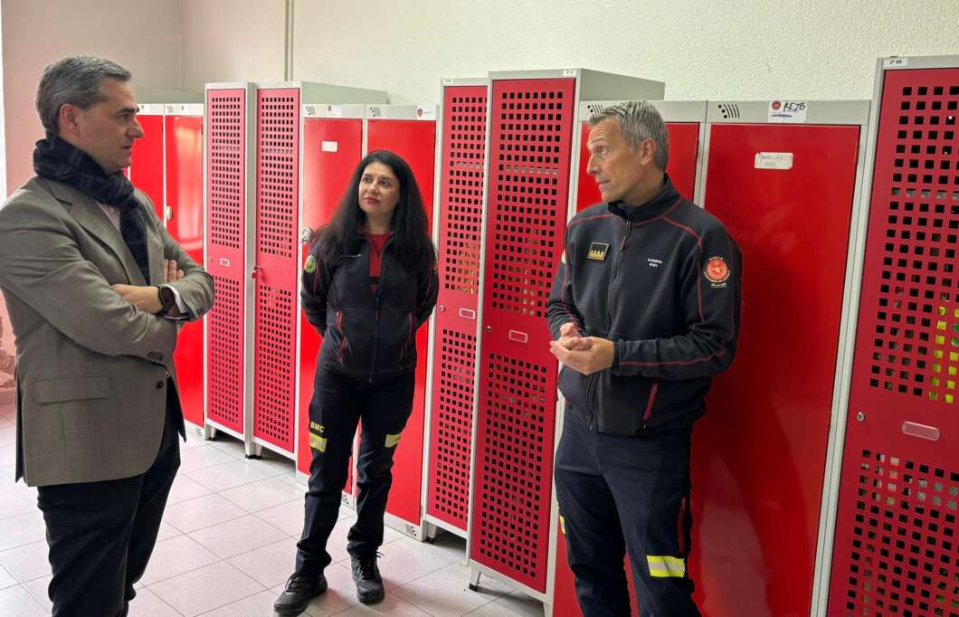 Castellón refuerza la seguridad de sus bomberos con nuevas taquillas ventiladas