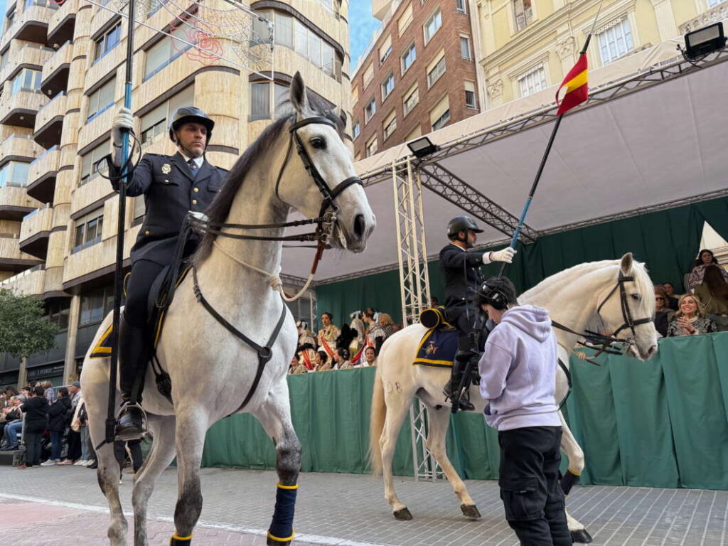 Policía Nacional. Pregó Magdalena 2025