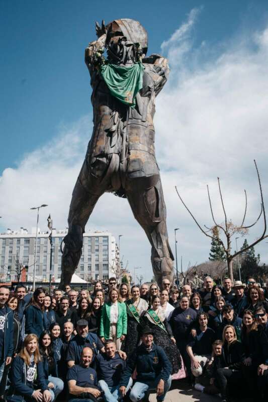 Las Collas ponen el pañuelo verde a Tombatossals. Magdalena 2025