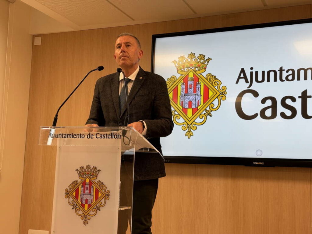 Vicent Sales. Rueda de Prensa Junta de Gobierno Local Castellón 130325