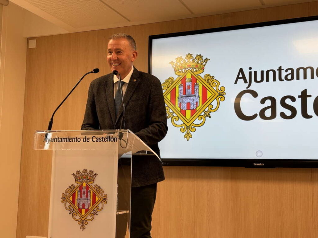 Vicent Sales. Rueda de Prensa Junta de Gobierno Local Castellón 130325